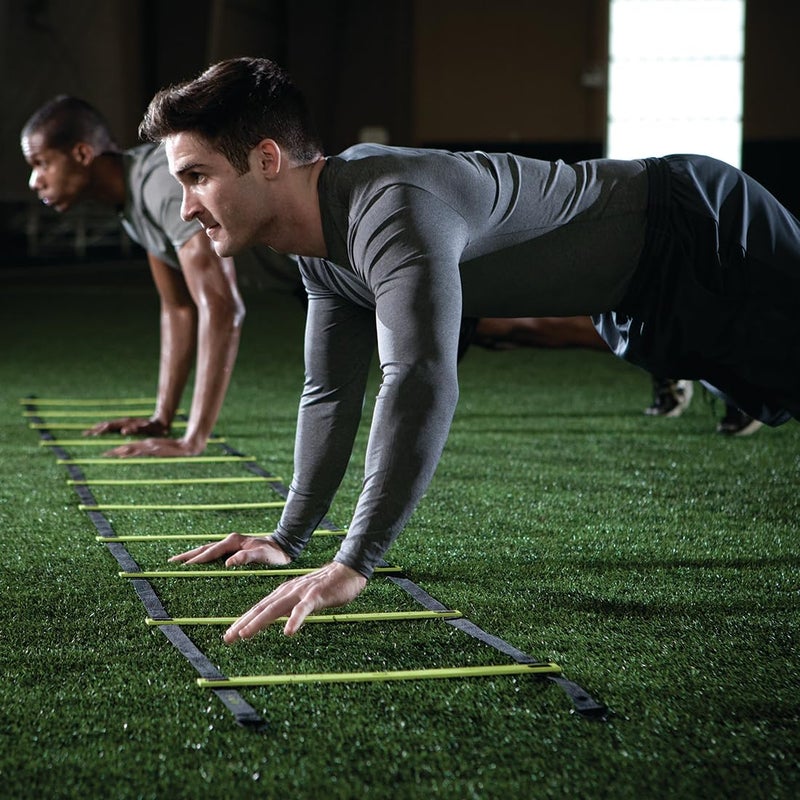 PER4M Speed Ladder - Speed and Agility Training for Basketball, Football, Soccer - Footwork Improvement, Coordination, Quickness, Athletic Training - Leg Strength, Body Control, Foot Control Trainer - Image 4